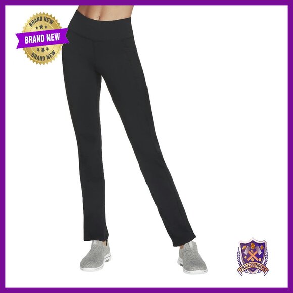 Women's Active Pants with Smartphone Pockets - Soft Nylon Blend